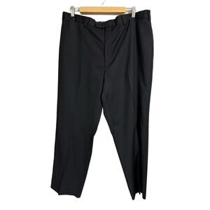 Riviera by Jack Victor Armando Black Slacks 40R Loro Piana Wool